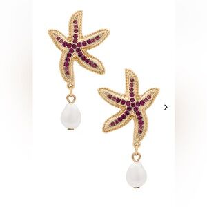 Lovers & Friends Leo starfish earrings